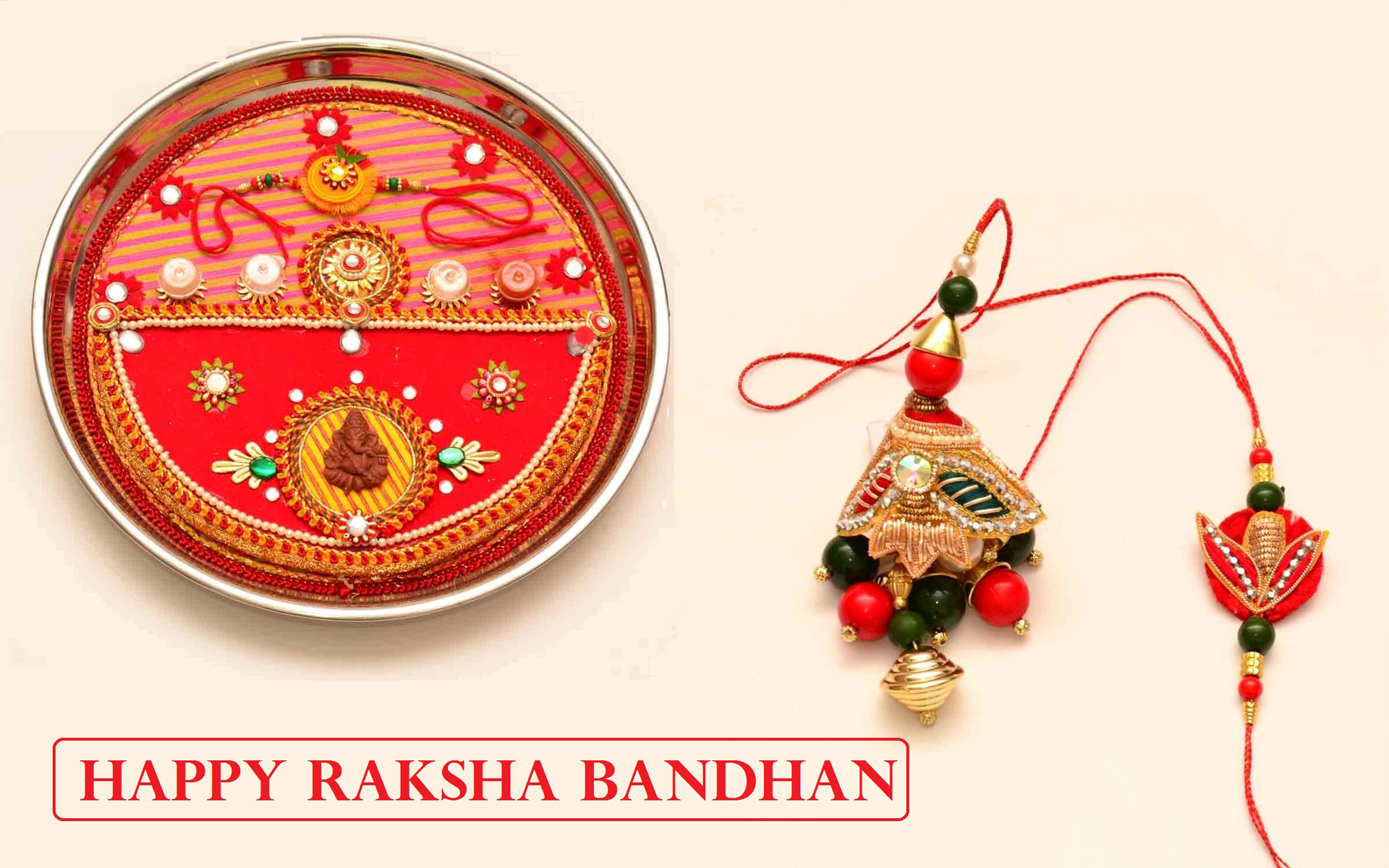 Happy Raksha Bandhan Greetings - Celebration Of Raksha Bandhan - HD Wallpaper 