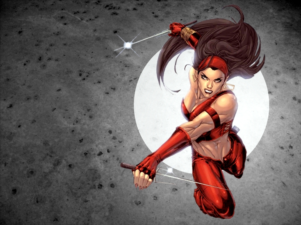 Marvel Elektra - HD Wallpaper 