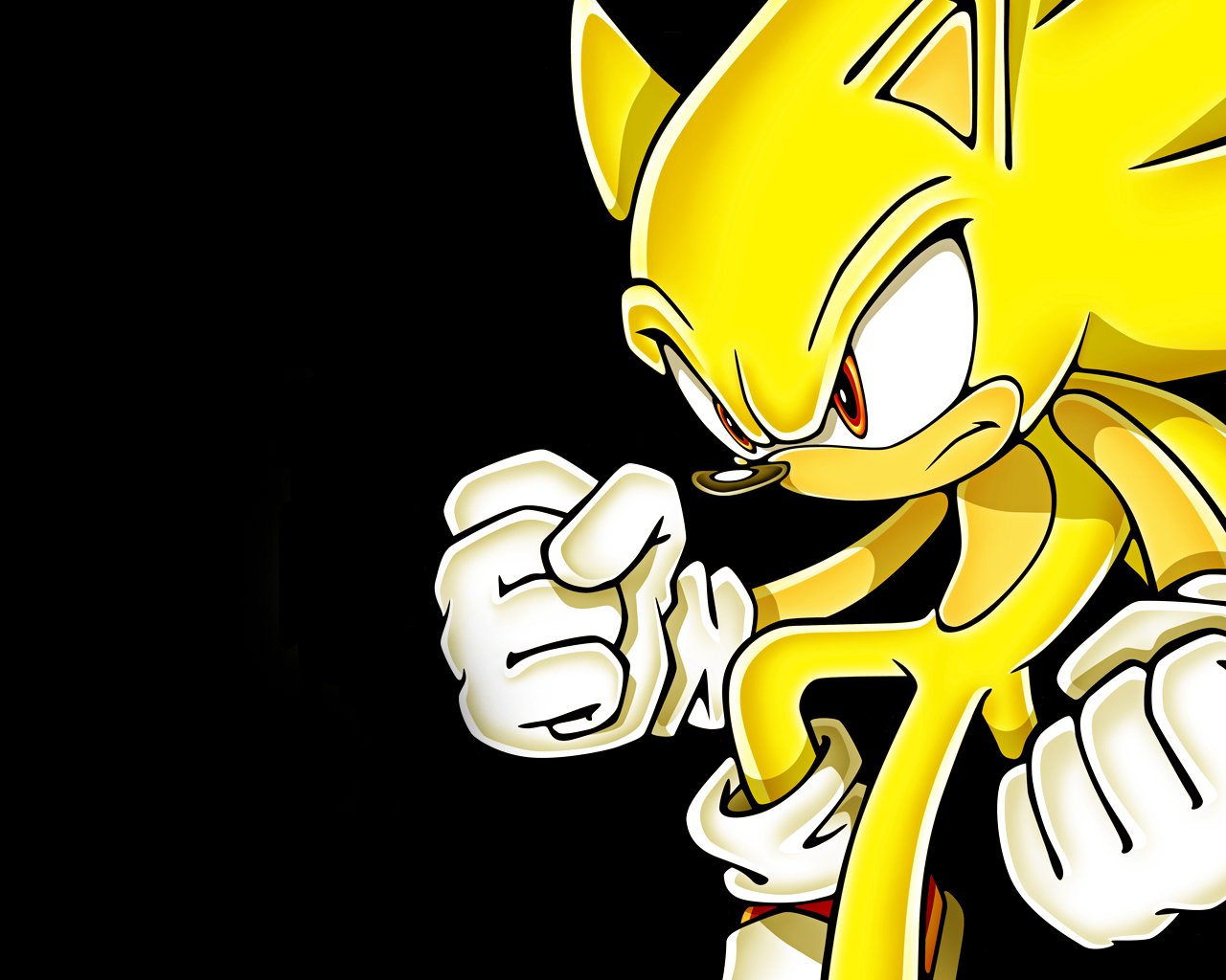 Super Sonic The Hedgehog - HD Wallpaper 