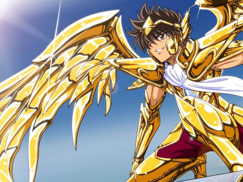 Caballero Sagitario - - Saint Seiya Pegasus Gold - HD Wallpaper 