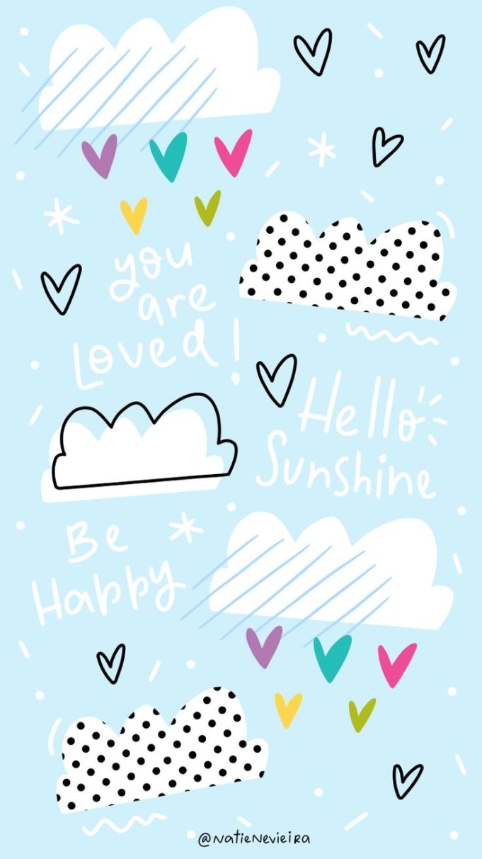 Fondo De Pantalla Nubes Dibujo - HD Wallpaper 