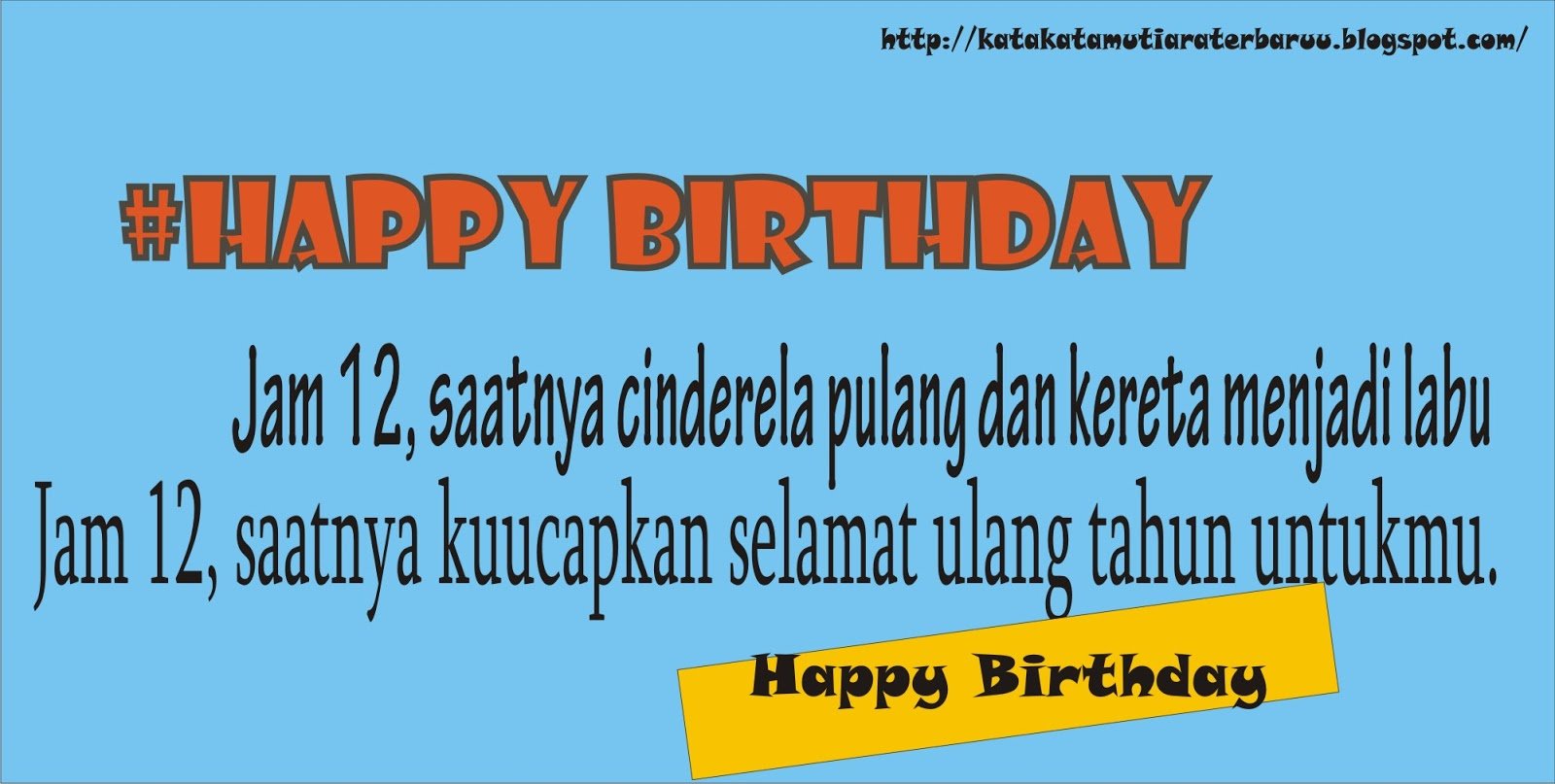 Ucapan Selamat Ulang Tahun Buat Gebetan - HD Wallpaper 