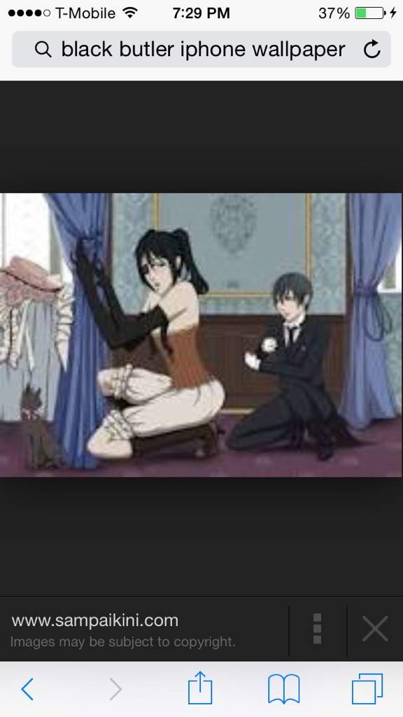 User Uploaded Image - Black Butler Wallpaper Iphone - HD Wallpaper 