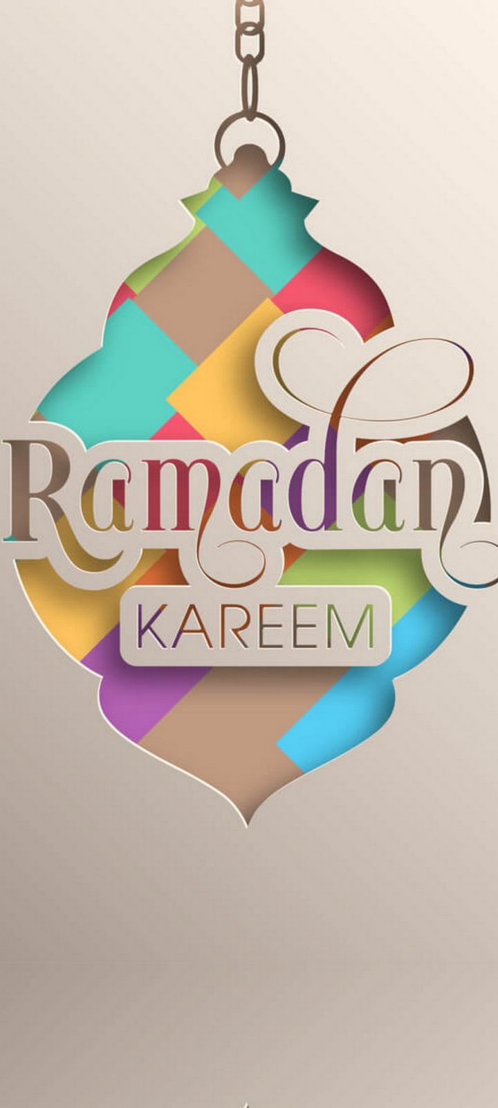 Ramadan Kareem Wallpaper - Ramadan Greetings Card 2019 - 720x1600 Wallpaper  
