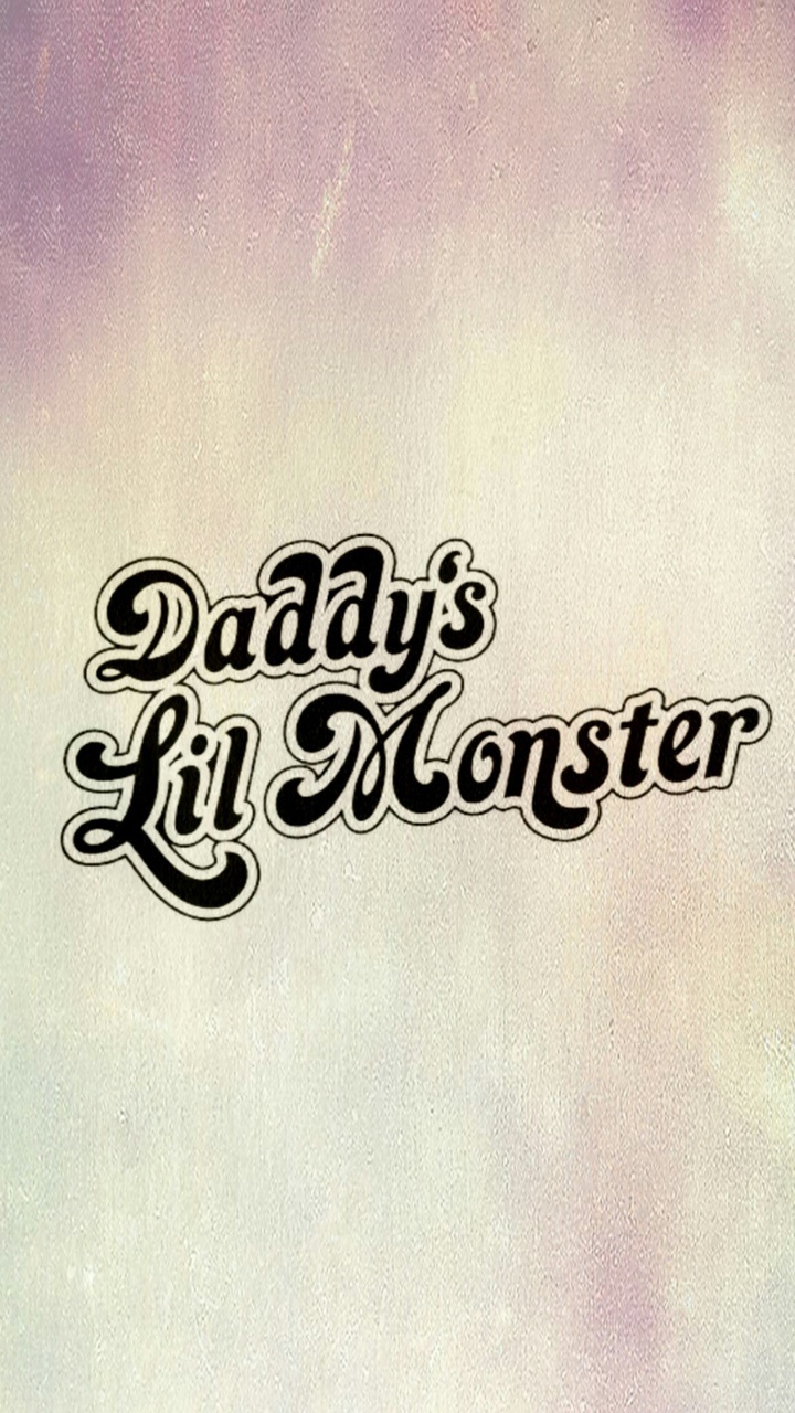 Harley Quinn, Wallpaper And Lockscreen - Daddy's Lil Monster Iphone - HD Wallpaper 