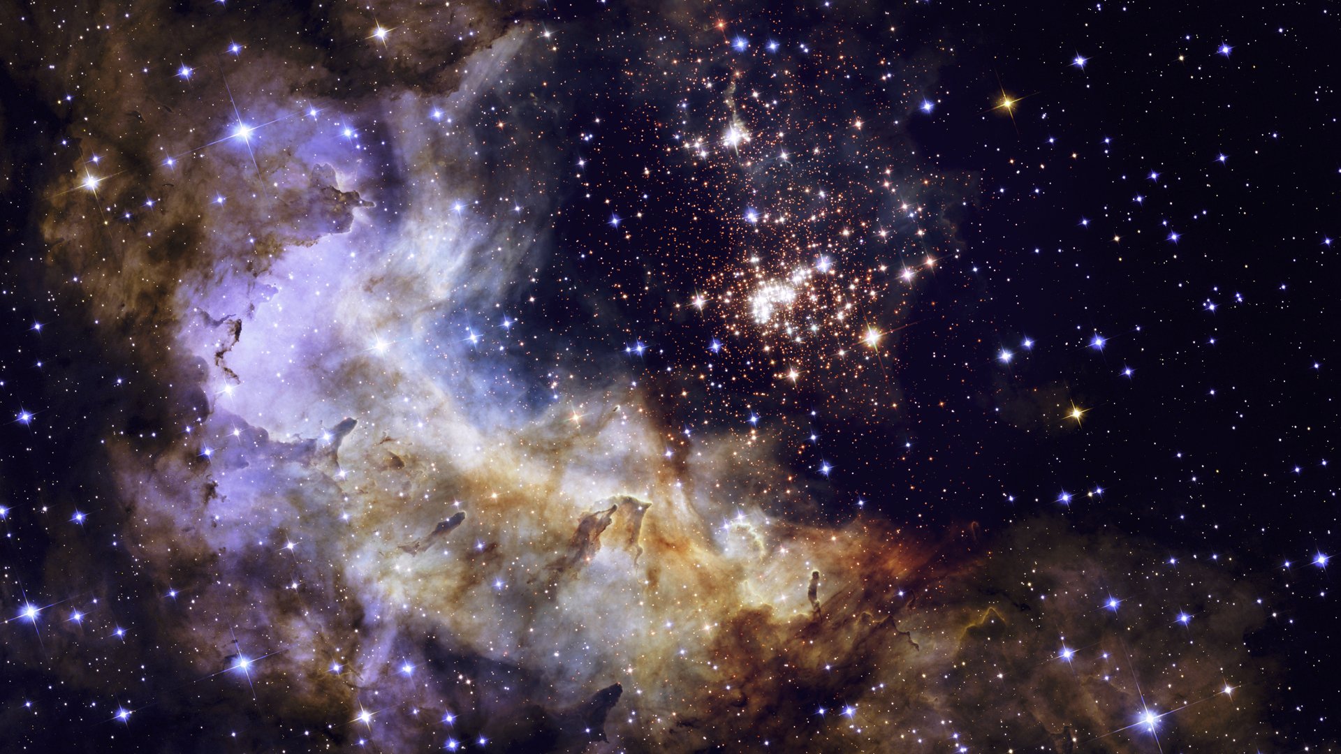 Nebulosas Estrellas Espacio Naturaleza - HD Wallpaper 