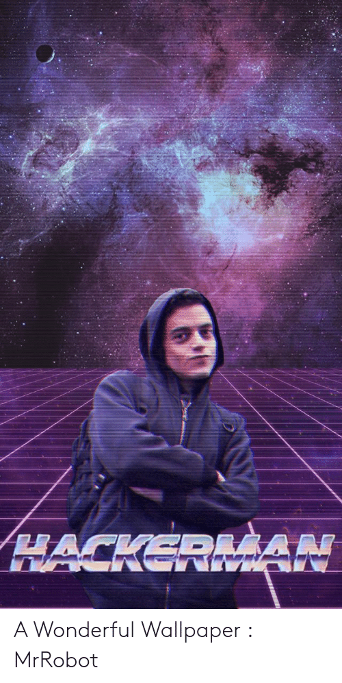 Wallpaper, Hackerman, And Wonderful - Mr Robot Hackerman - HD Wallpaper 