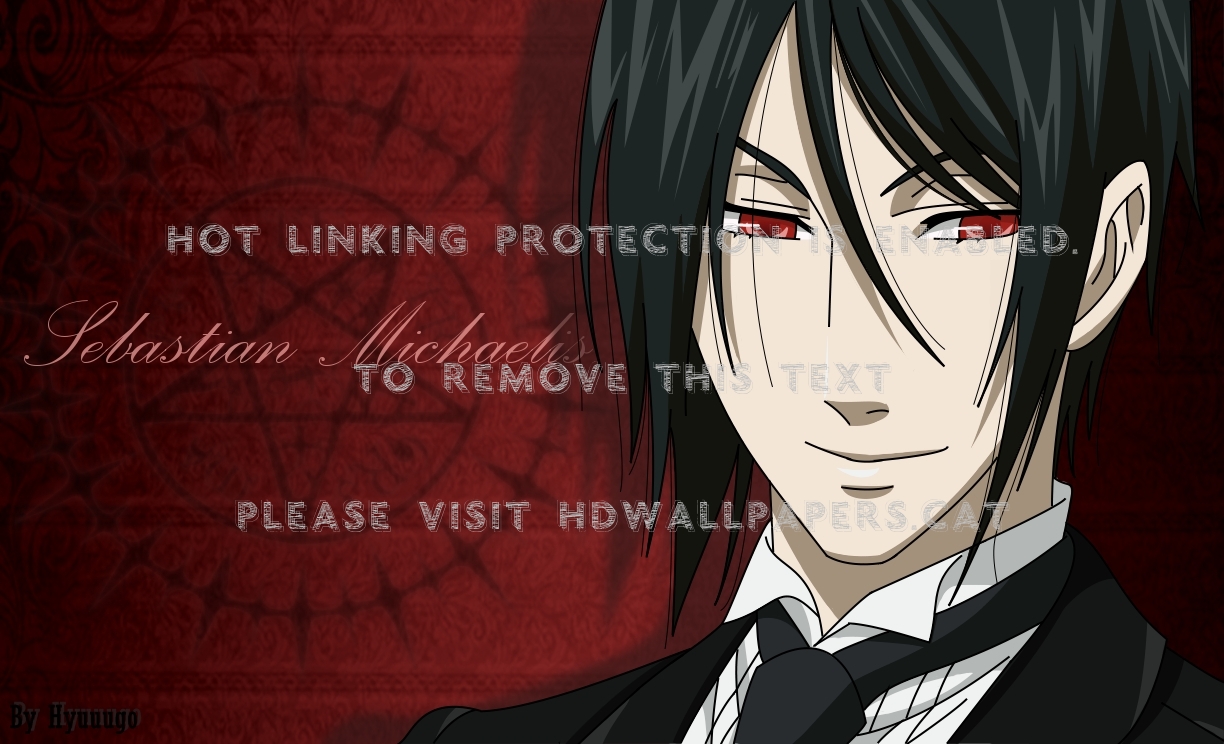 Sebastian Michaelis Kuroshitsuji Wallpapers - Black Butler Sebastian - HD Wallpaper 
