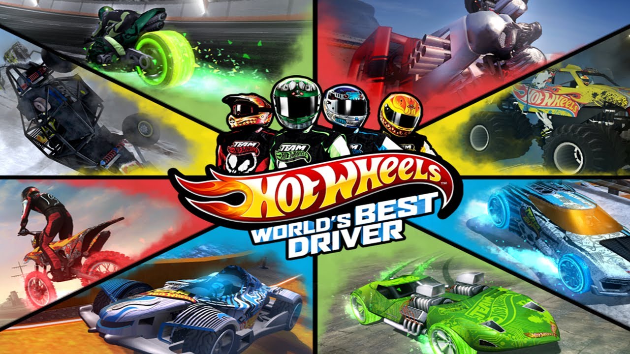 Team Hot Wheels World's Best Driver Video Game - HD Wallpaper 