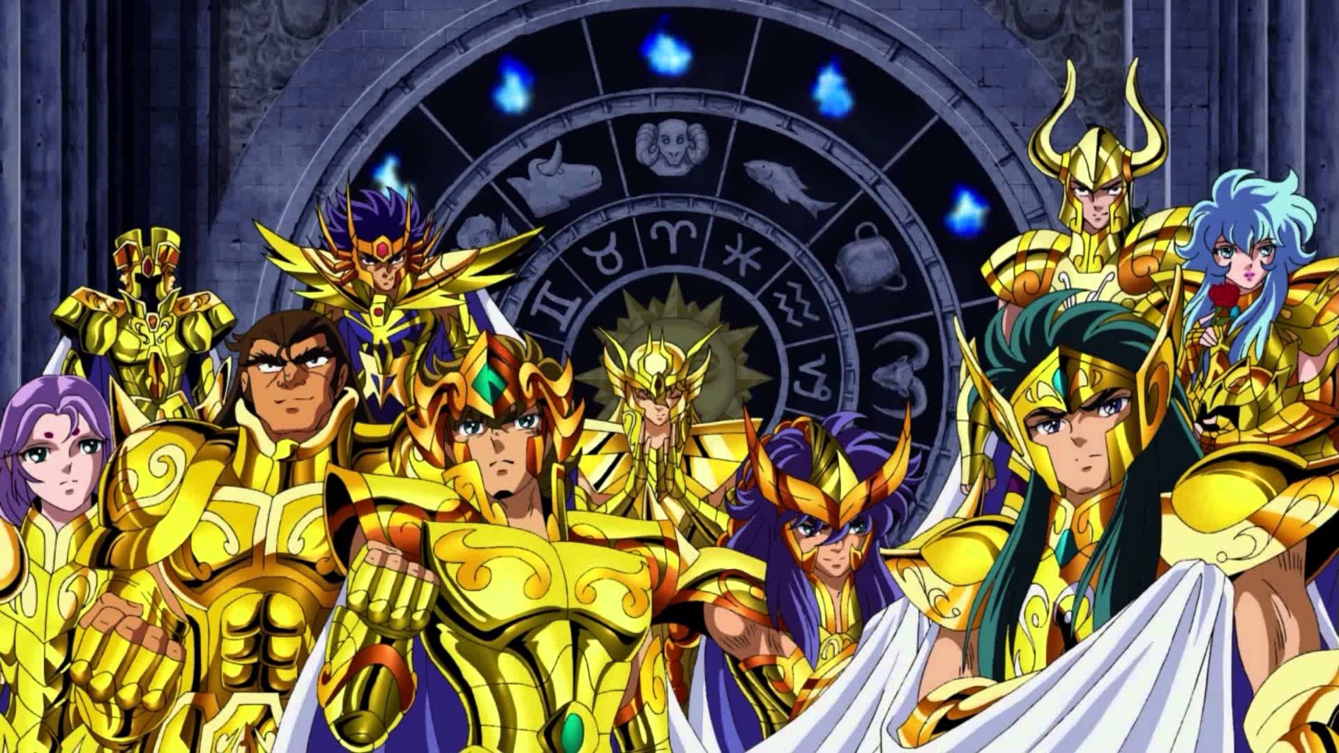 Caballeros Del Zodiaco Dorados - 1920x1080 Wallpaper - teahub.io