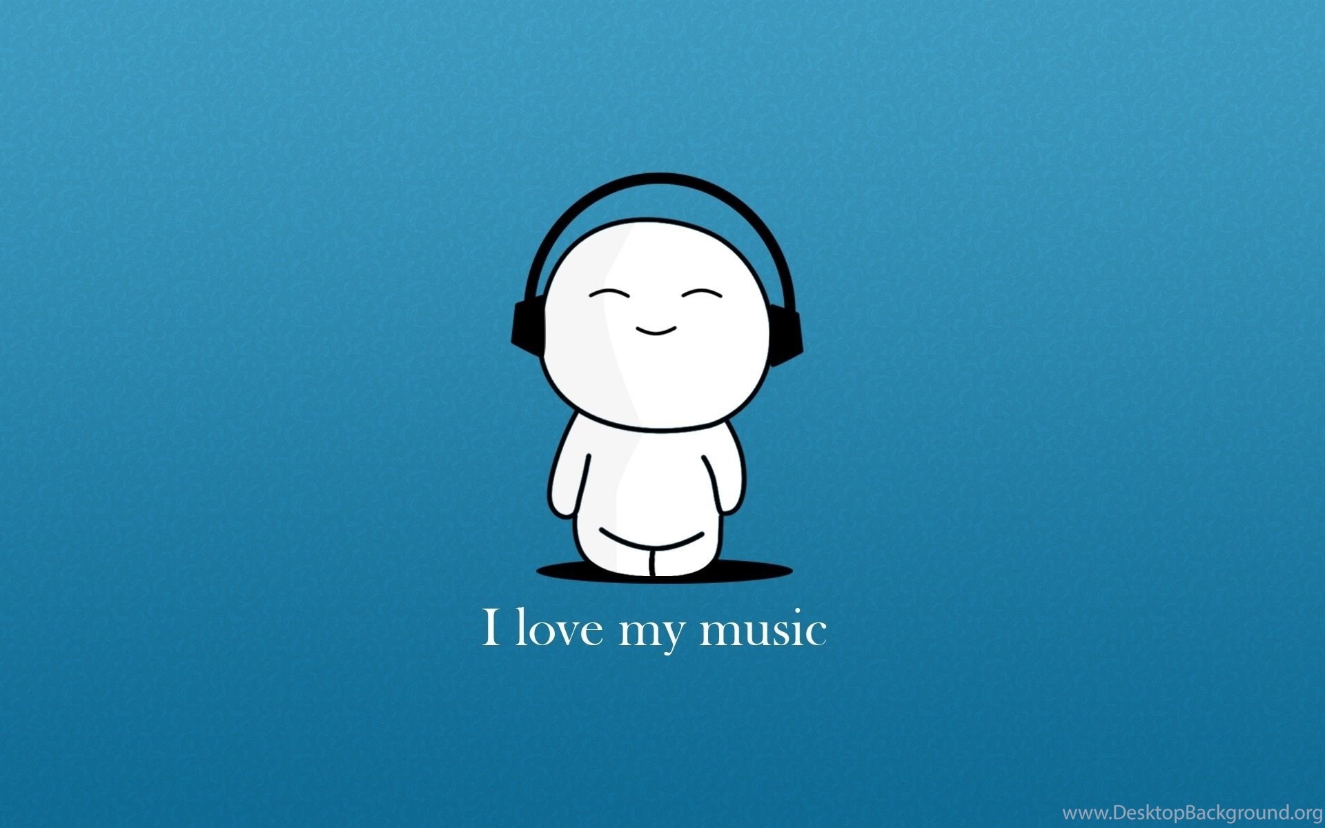 I Cinta Musik - Funny Cartoon Wallpapers With Quotes - HD Wallpaper 