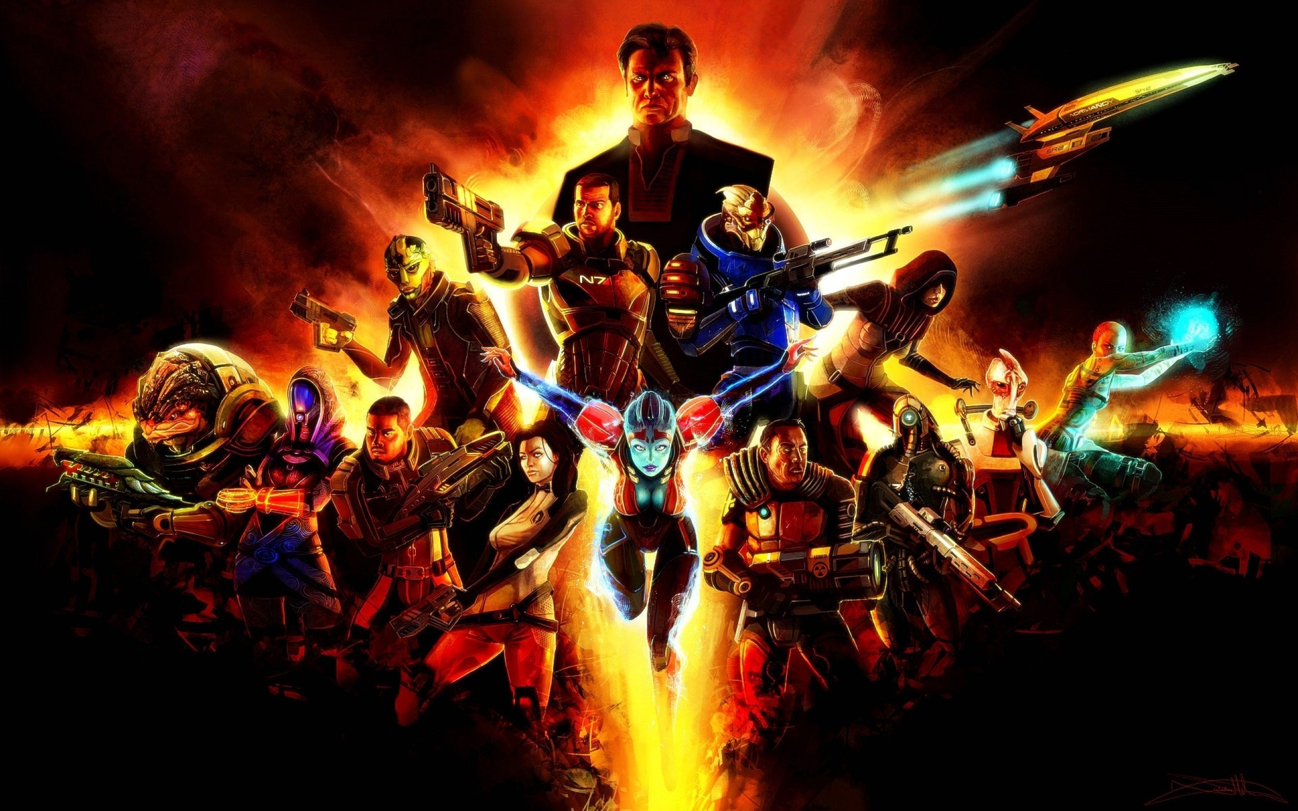 Mass Effect Desktop Backgrounds - HD Wallpaper 