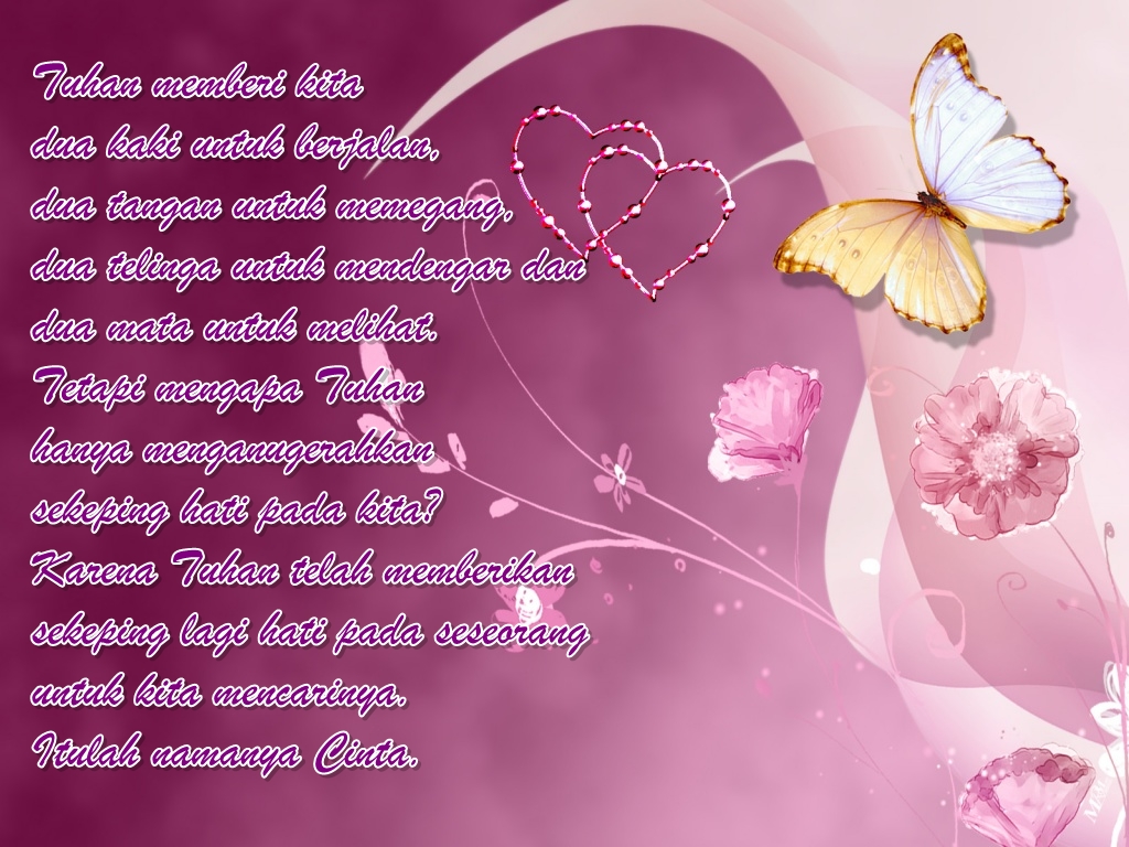 Kata Mutiara Cinta Happy Anniversary Butterflies 1024x768 Wallpaper Teahub Io
