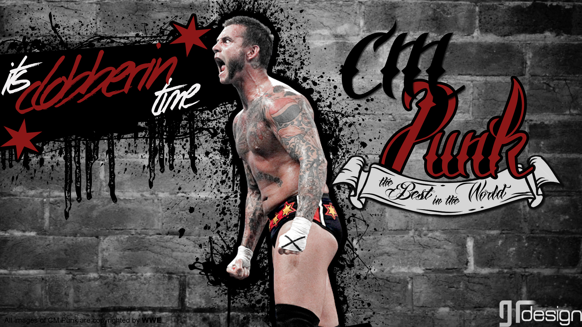 Cm Punk Full Hd - HD Wallpaper 
