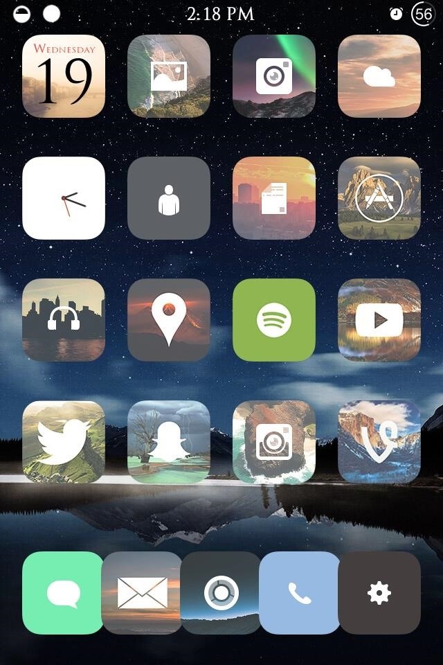 How To Keep Nosy Friends Out Of Your Apps By Password - Coolest Iphone Home Screens - HD Wallpaper 