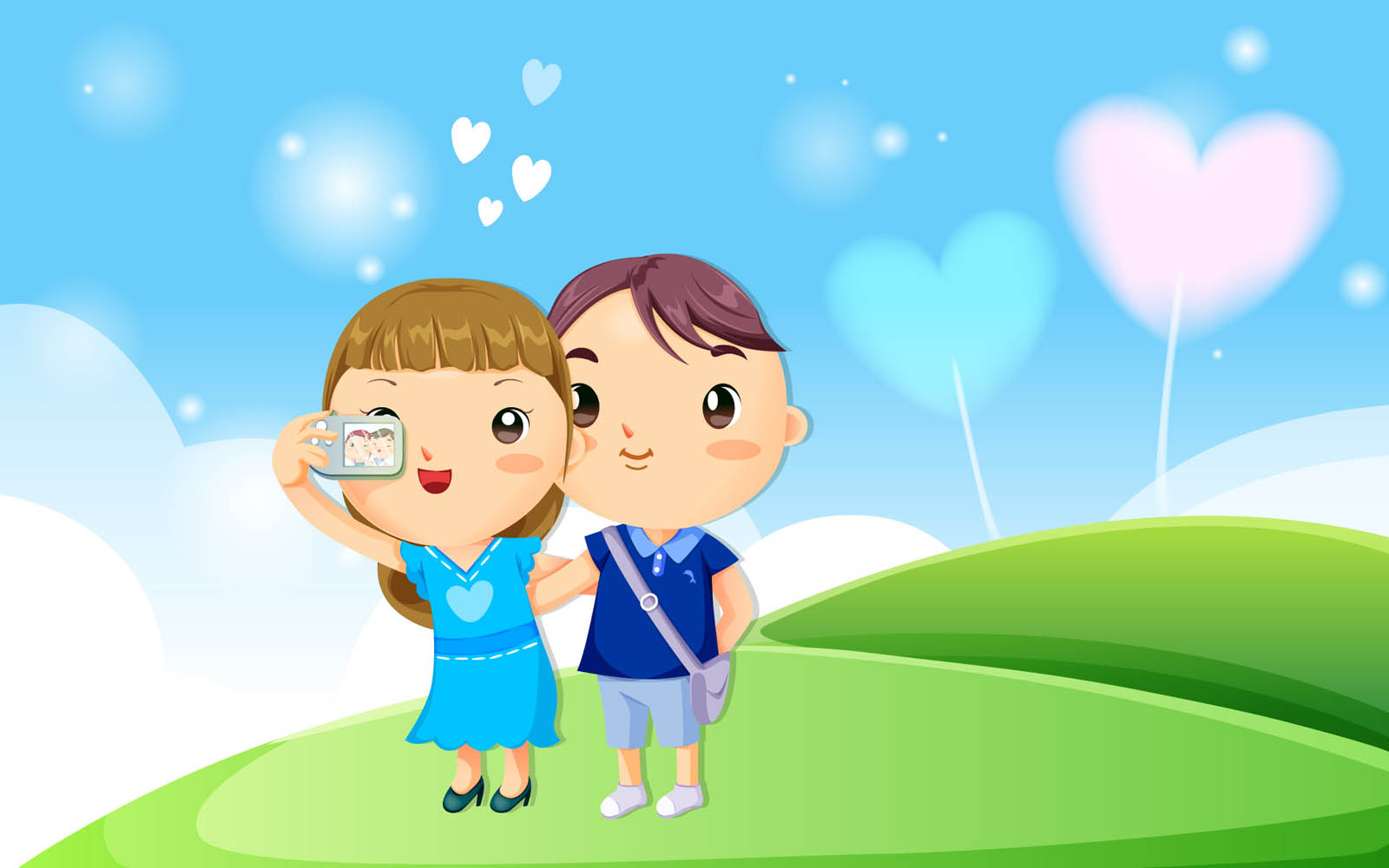 Gambar Kartun Cinta, Gambar Kartun Romantis - Cartoon Love Images Hd - HD Wallpaper 