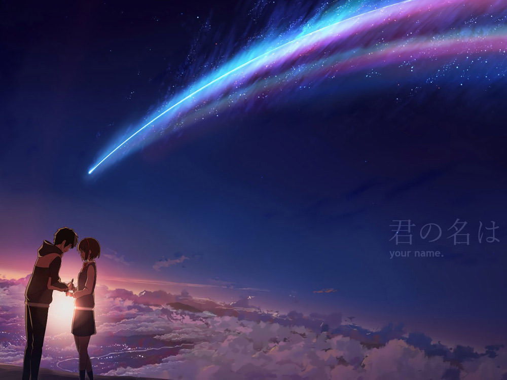 Wallpaper Anime Hd - Your Name Wallpaper Hd - HD Wallpaper 