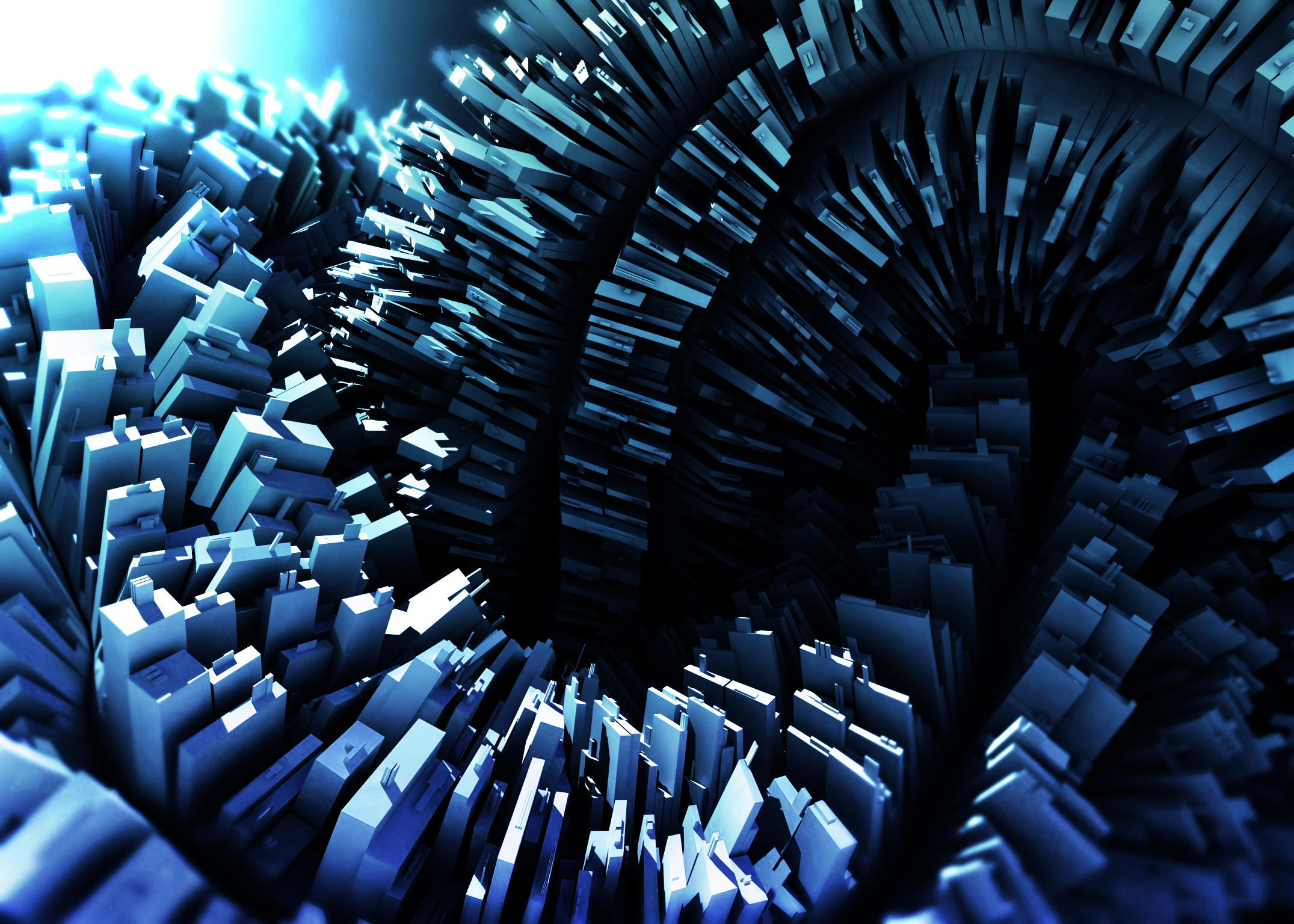 Abstract City Wallpapers Hd Resolution Street, Desktop - 3d Maze Hd - HD Wallpaper 