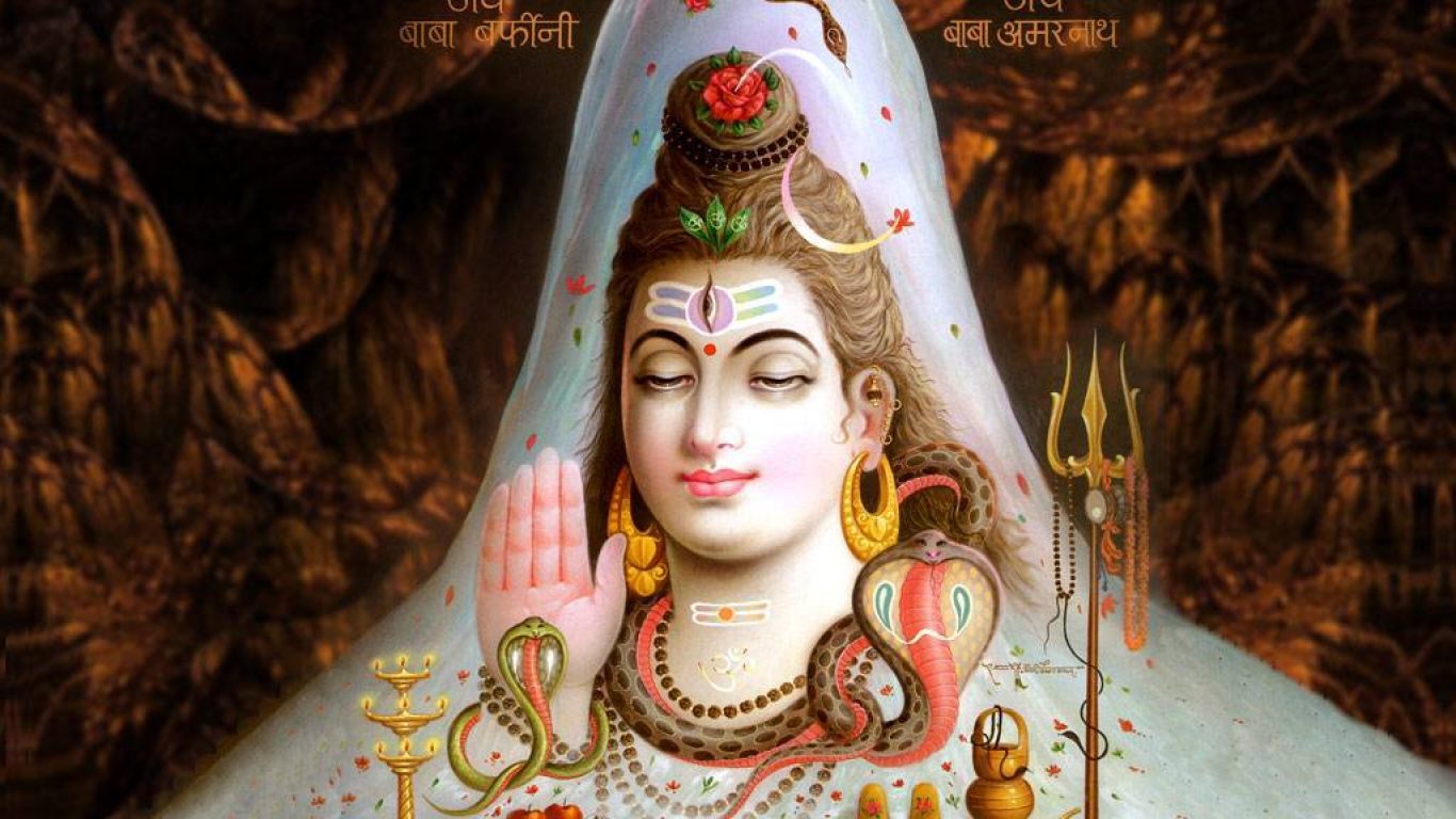 Shiv Shankar Bhole Nath Lord Shiva Amarnath Shivling - Shiv Sankar - HD Wallpaper 