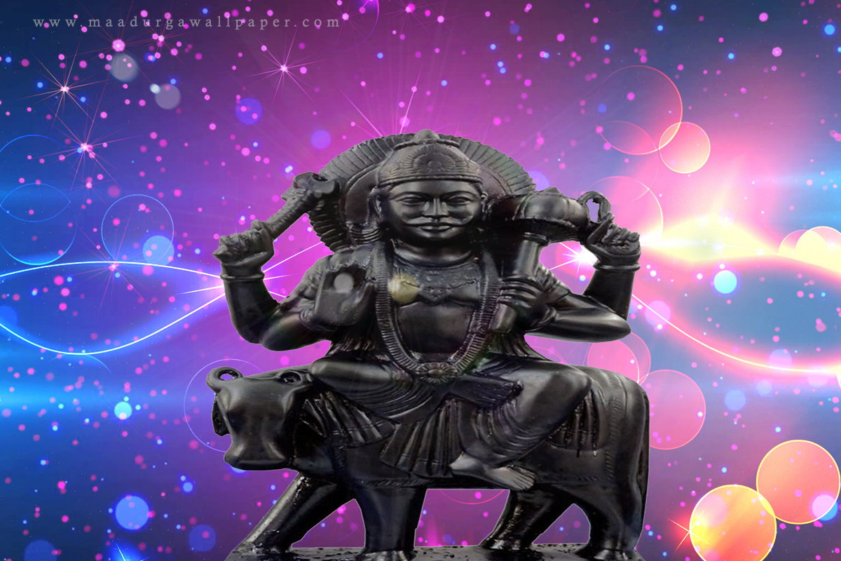 Shani Dev Wallpaper & Photos Hd Download - Shani Devta Image Download - HD Wallpaper 