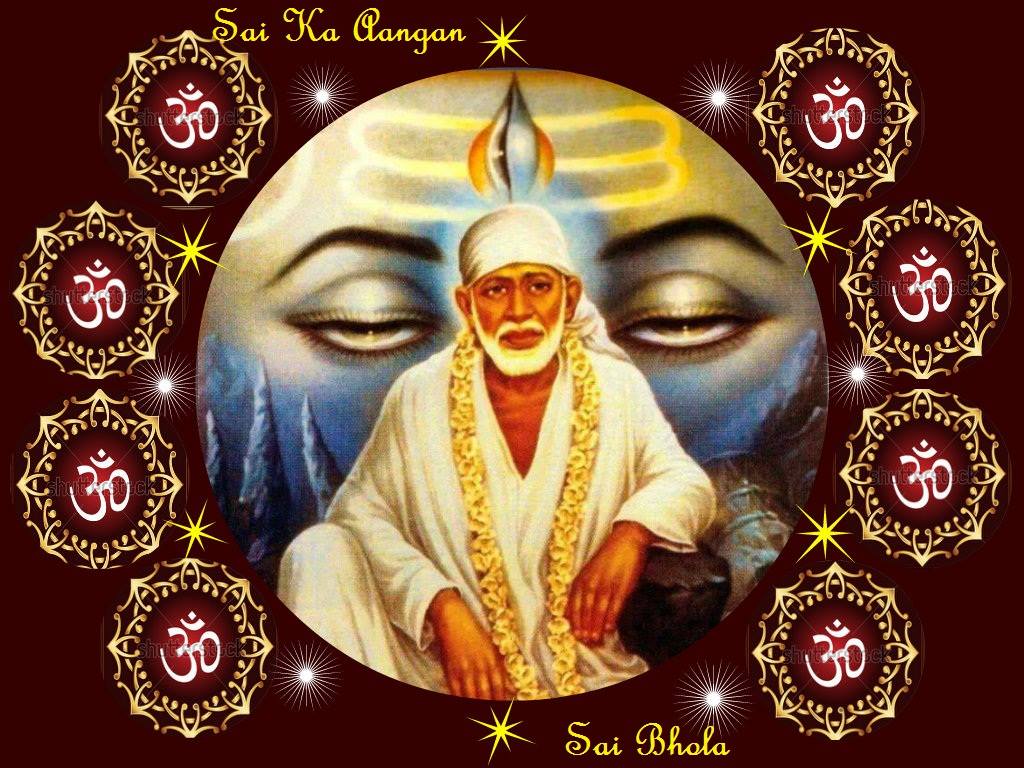 Lord Shiva Sai Baba - HD Wallpaper 