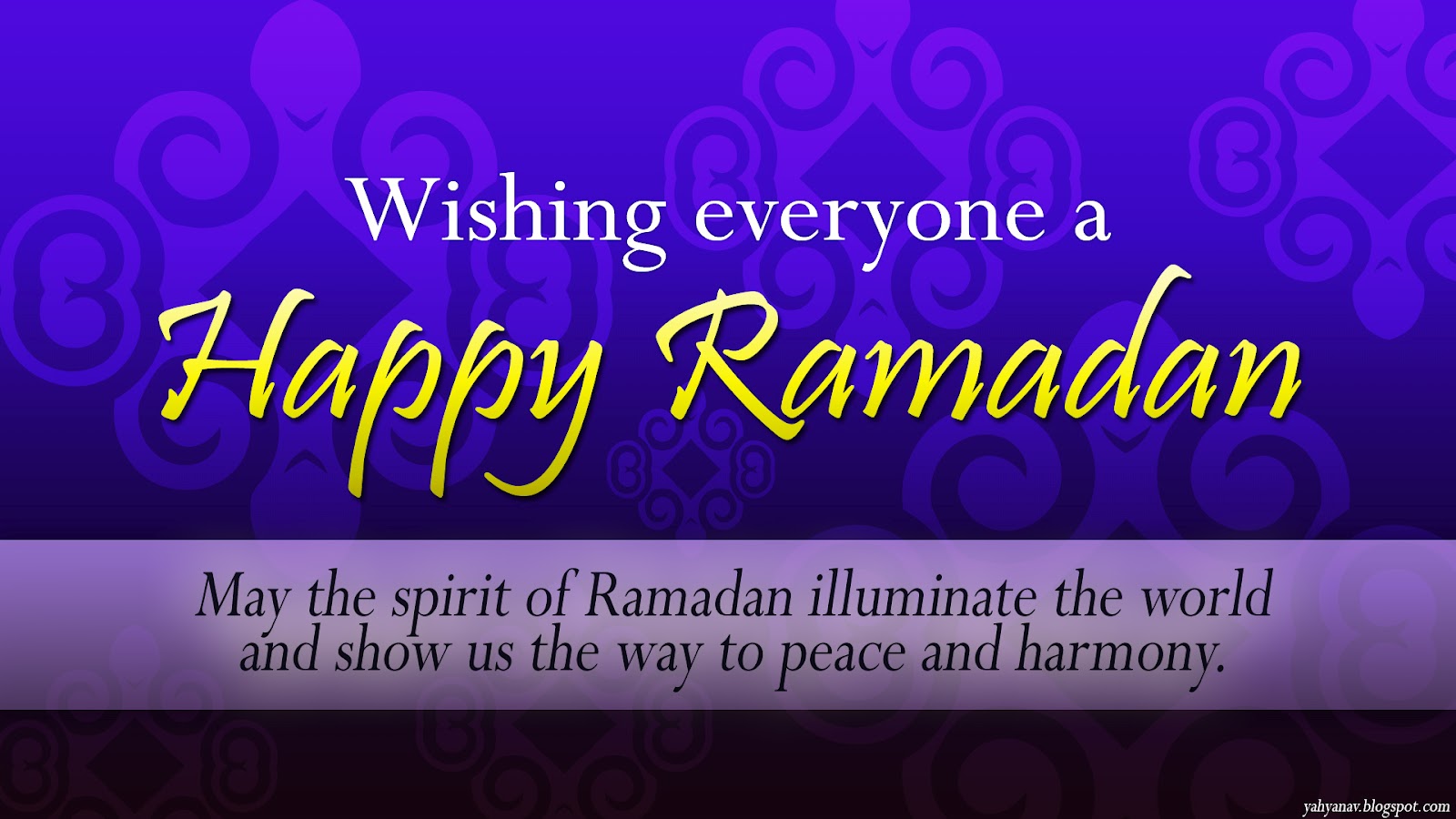 Happy Ramadan Happy Ramzan - HD Wallpaper 