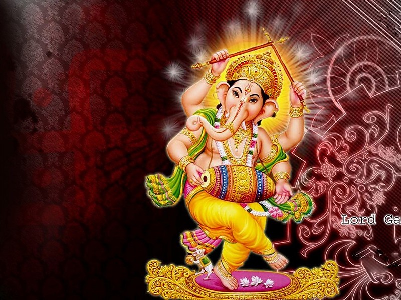 Lord Ganesha Indian God Hd Desktop Wallpapers - God Hd Desktop - HD Wallpaper 