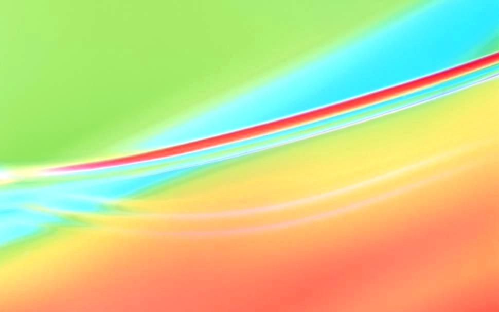 Abstract Screensaver On Imac - HD Wallpaper 