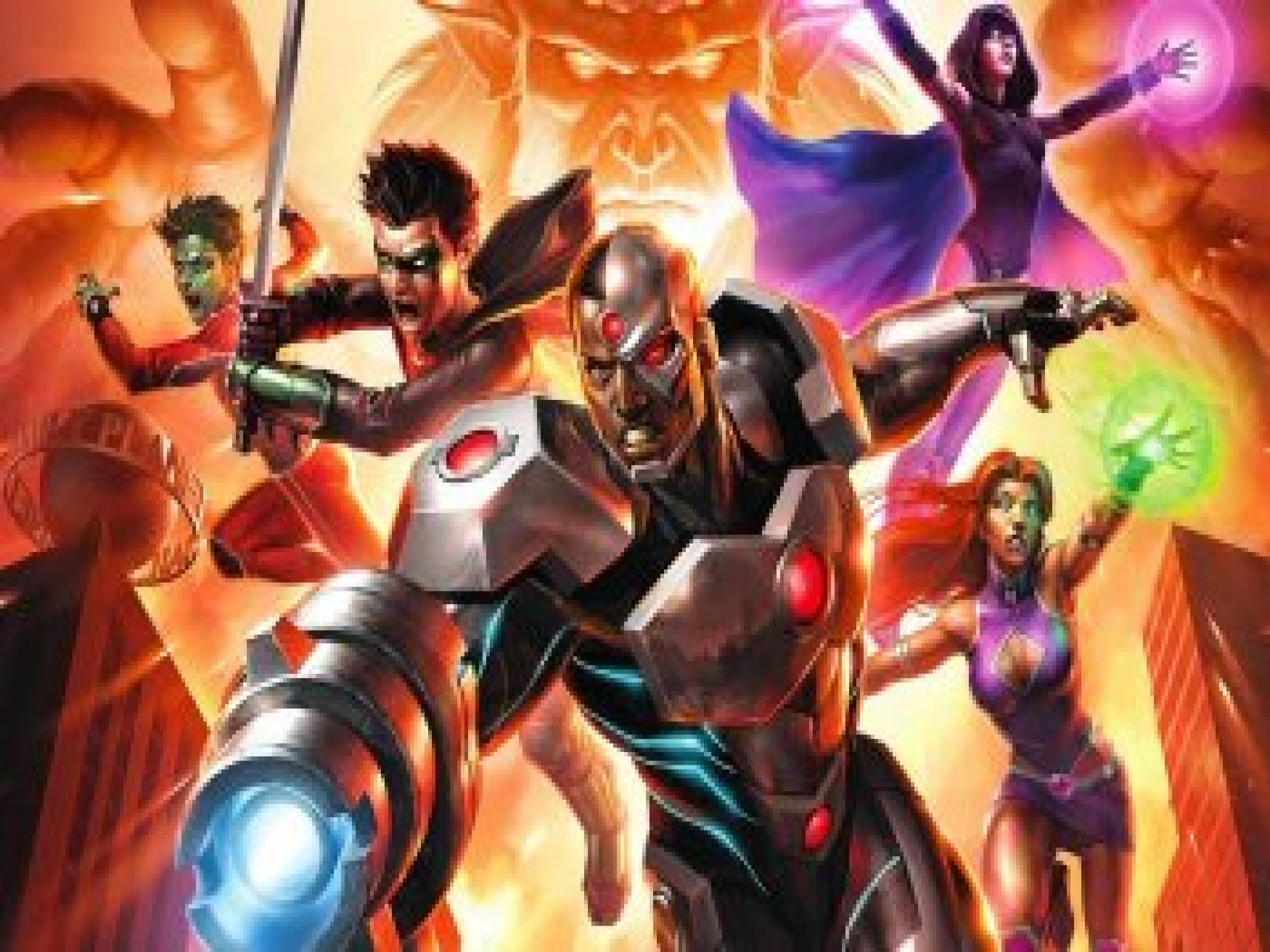 Teen Titans Wallpaper - HD Wallpaper 