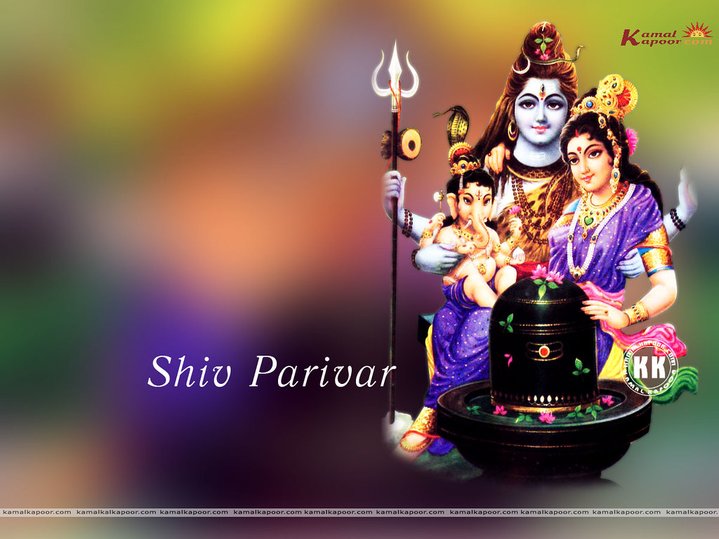 Shiv Parvati Wallpaper For Mobile - HD Wallpaper 