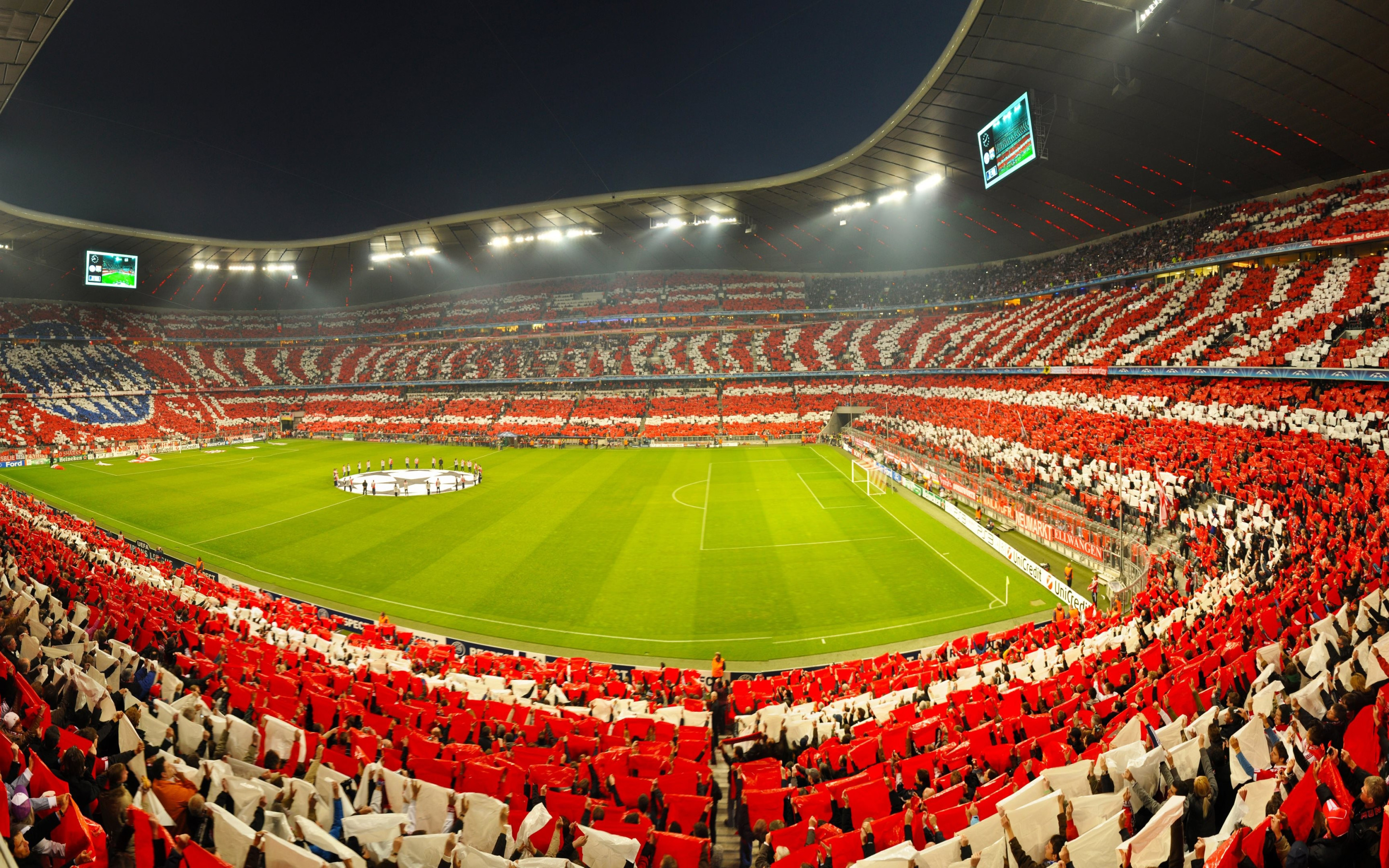 Allianz Arena - HD Wallpaper 
