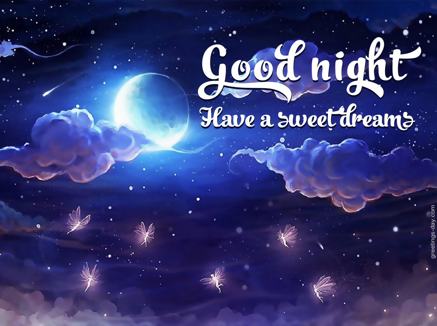 Good Night Images Hd Download - Good Night Have A Sweet Dreams - HD Wallpaper 