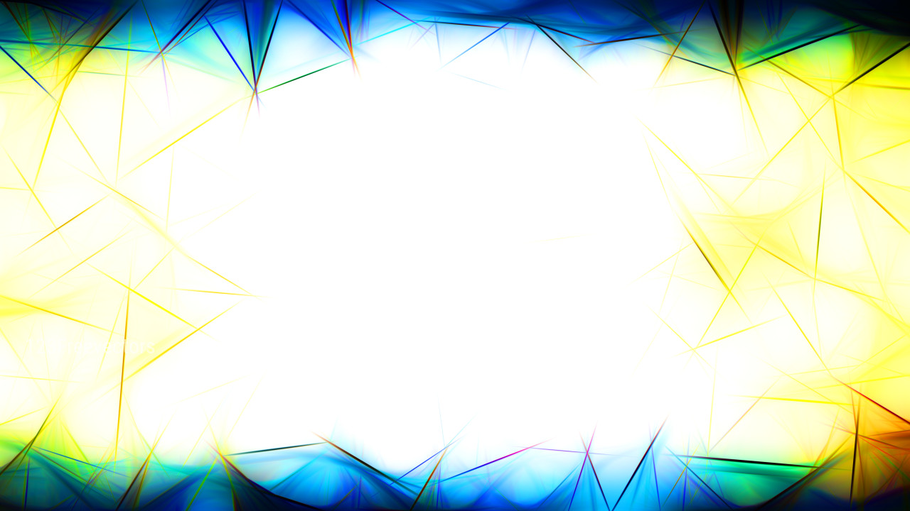 Abstract Blue Yellow And White Fractal Wallpaper Graphic - Yellow Blue - HD Wallpaper 