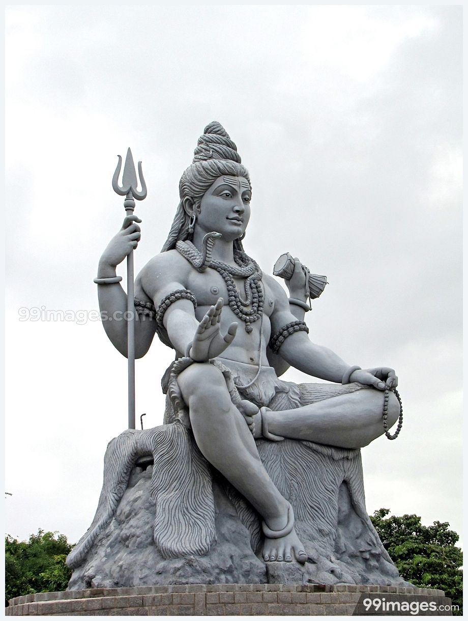 Lord Shiva Sculpture Art - HD Wallpaper 