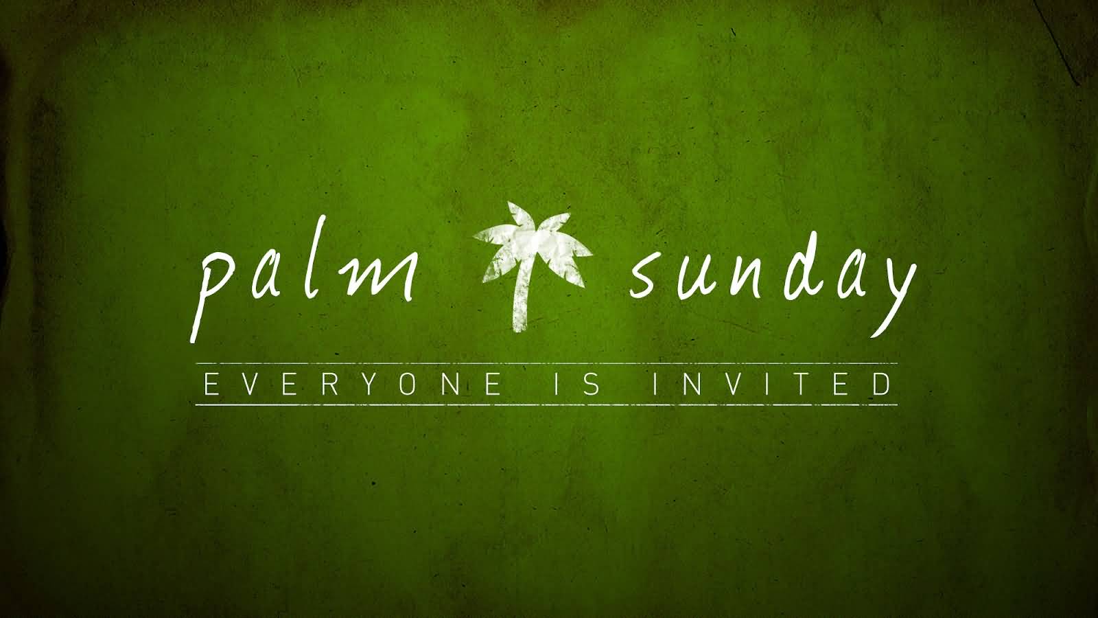 Palm Sunday Everyone Is Invited - Grass - HD Wallpaper 