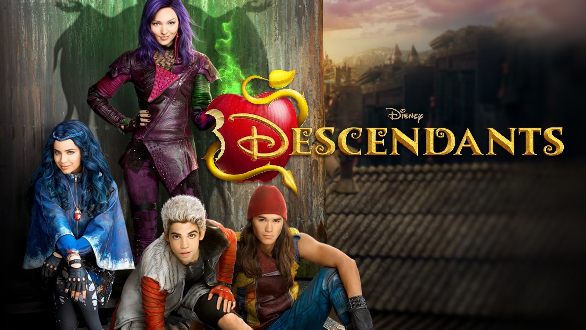 Descendants Disney - HD Wallpaper 