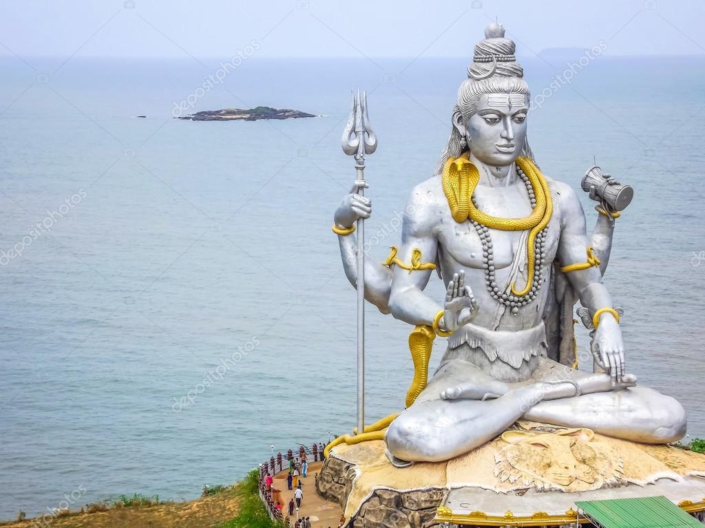 Murudeshwara Temple And Beach - HD Wallpaper 