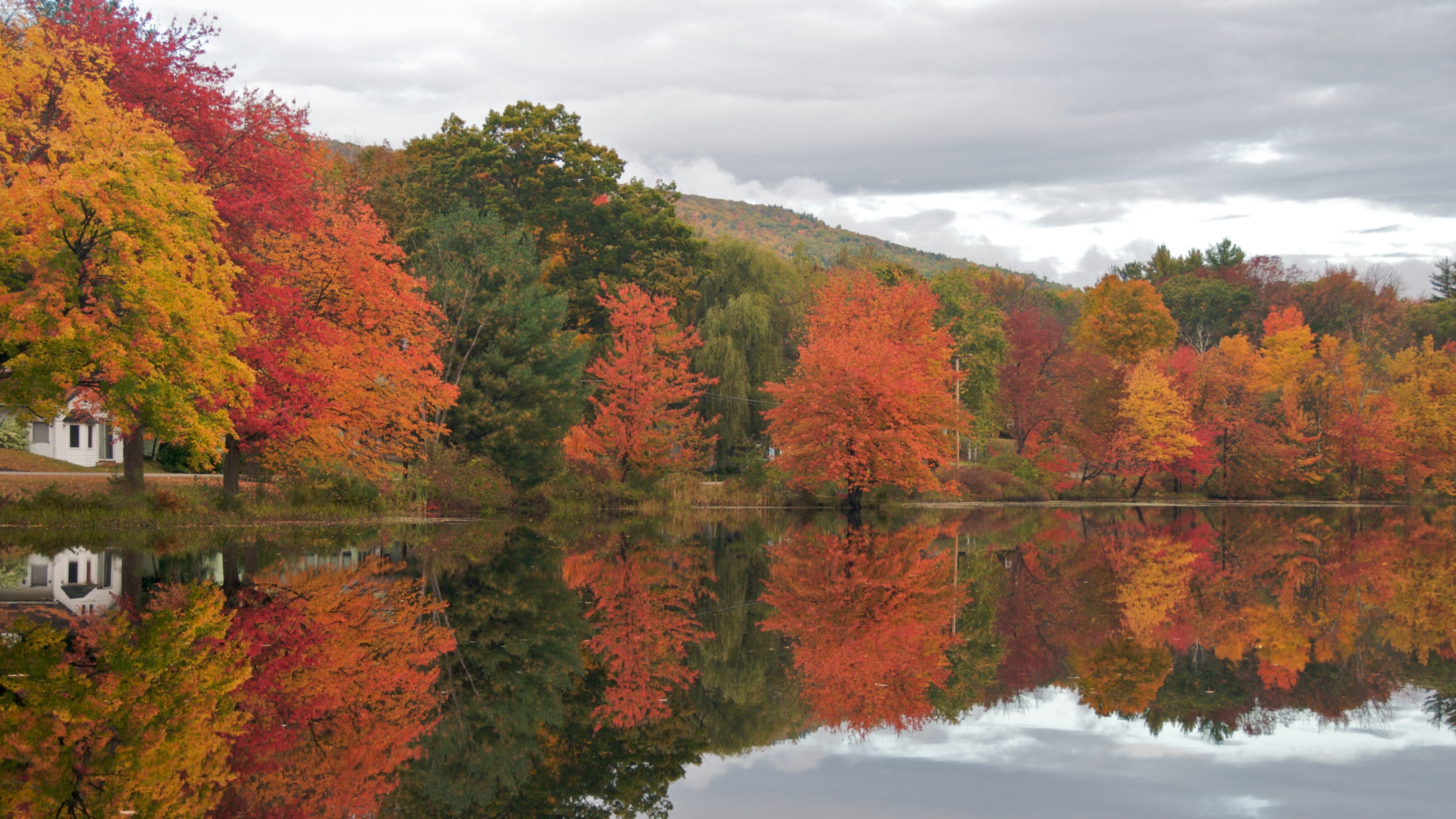 New England Fall - HD Wallpaper 