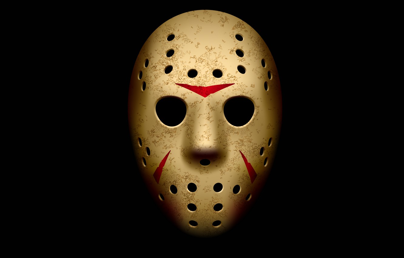 Photo Wallpaper Mask, Friday The 13th, Jason Voorhees, - HD Wallpaper 