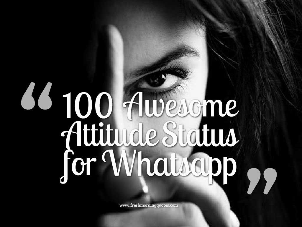 Attitude Status For Whatsapp - Attitude Status About Life - HD Wallpaper 