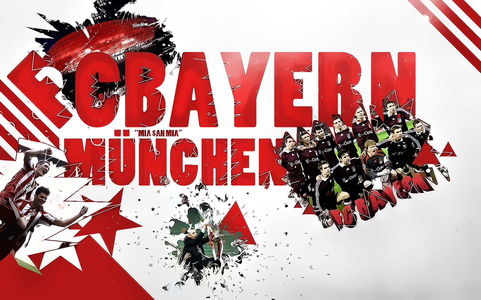 Fc Bayern München Fanarts - HD Wallpaper 