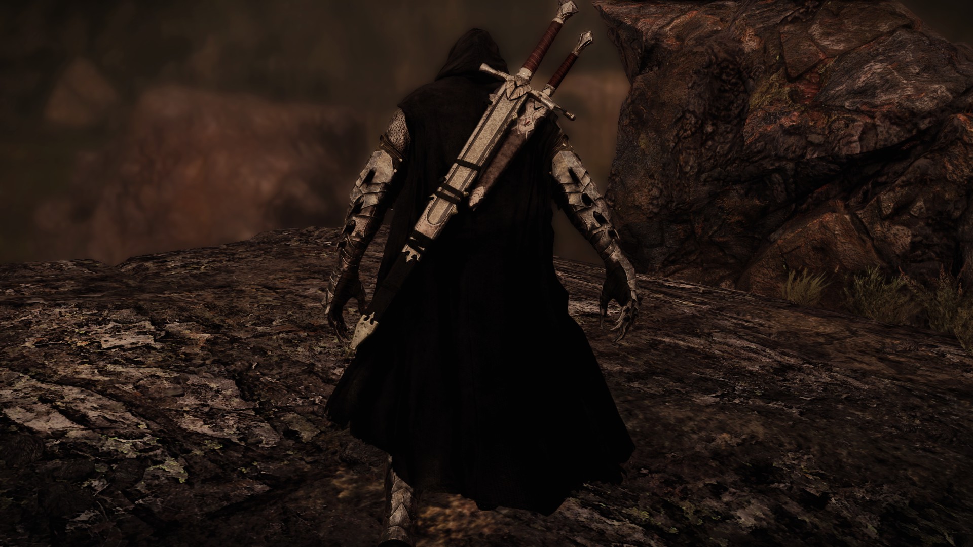 Skyrim Black Hand Of Sauron - HD Wallpaper 