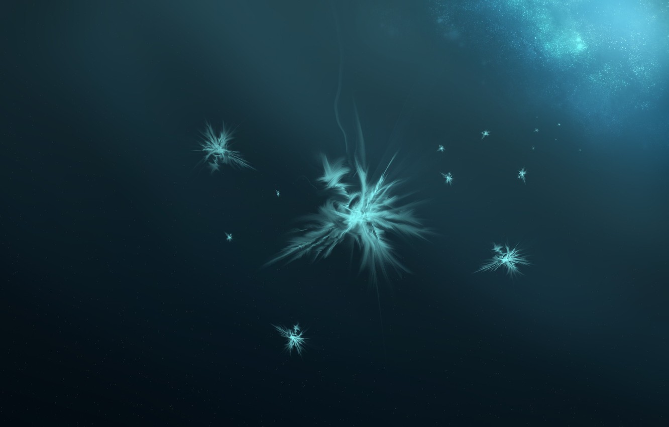 Photo Wallpaper Snowflakes, Galeor, Grit - Abstract Colors - HD Wallpaper 