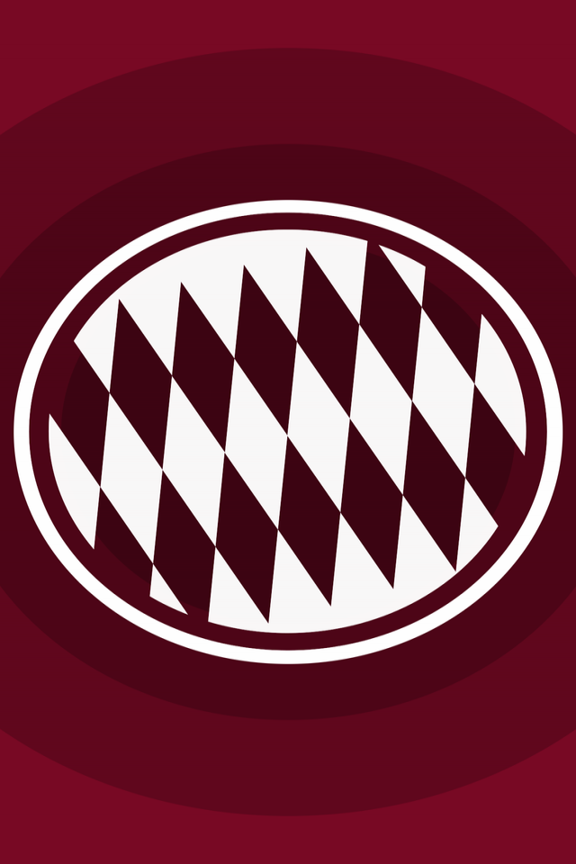 Fc Bayern Munich Minimal Logo For 640 X 960 Iphone - Fc Bayern Munchen  Wallpaper Hd - 640x960 Wallpaper 