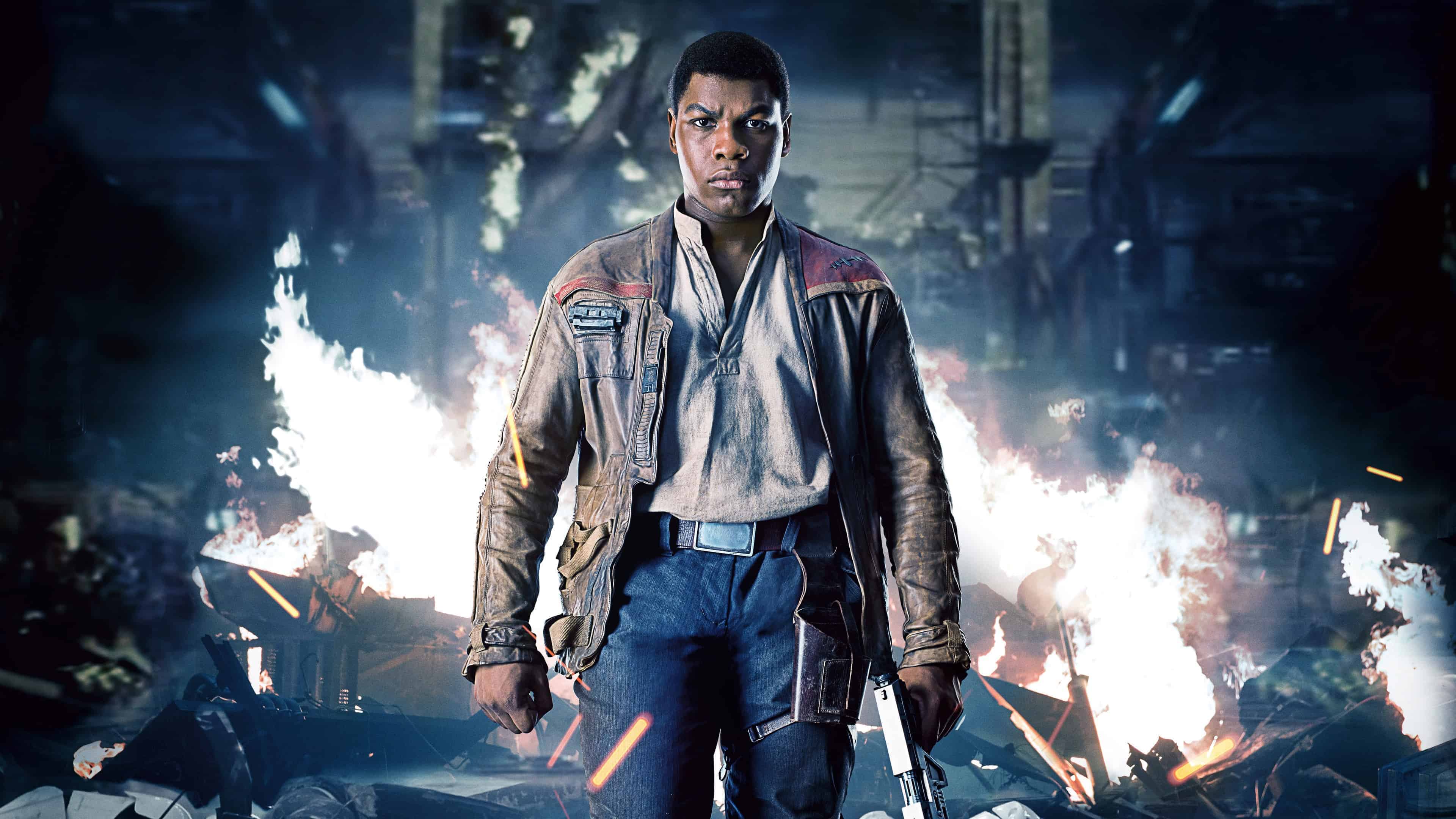 Star Wars The Last Jedi Finn Uhd 4k Wallpaper - Star Wars Finn Hd - HD Wallpaper 