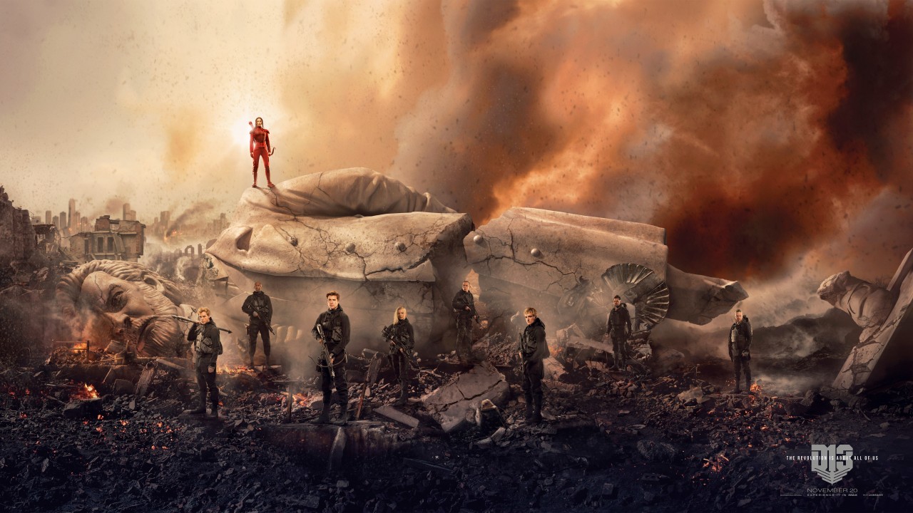 Hunger Games War - HD Wallpaper 
