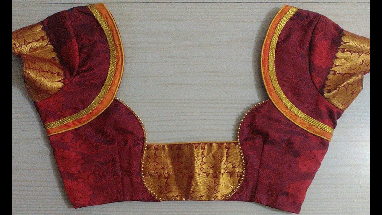 Fancy Blouse Ke Gale Ki Cutting - Blouse Neck Designs Paithani 2018 -  1280x720 Wallpaper 