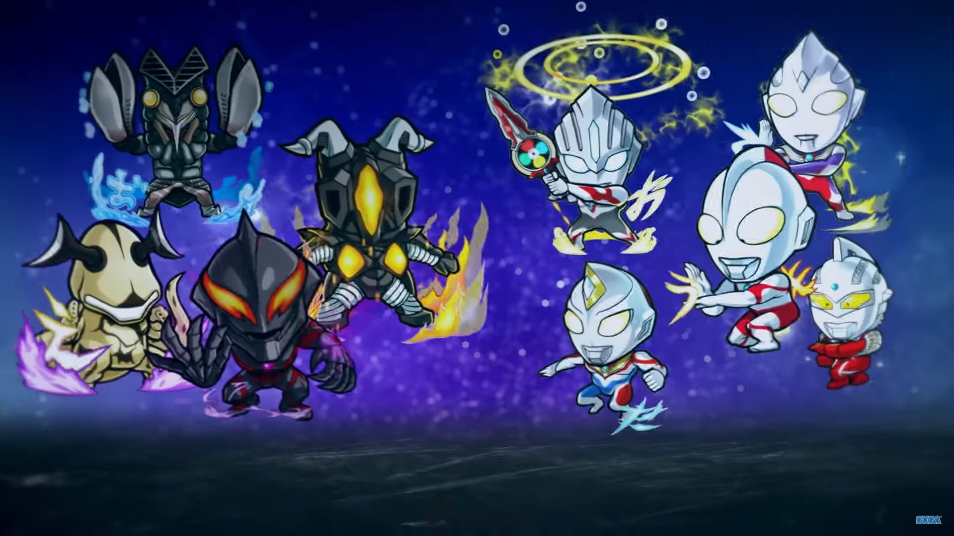 Ultraman Zero And Ultraman Seven - HD Wallpaper 