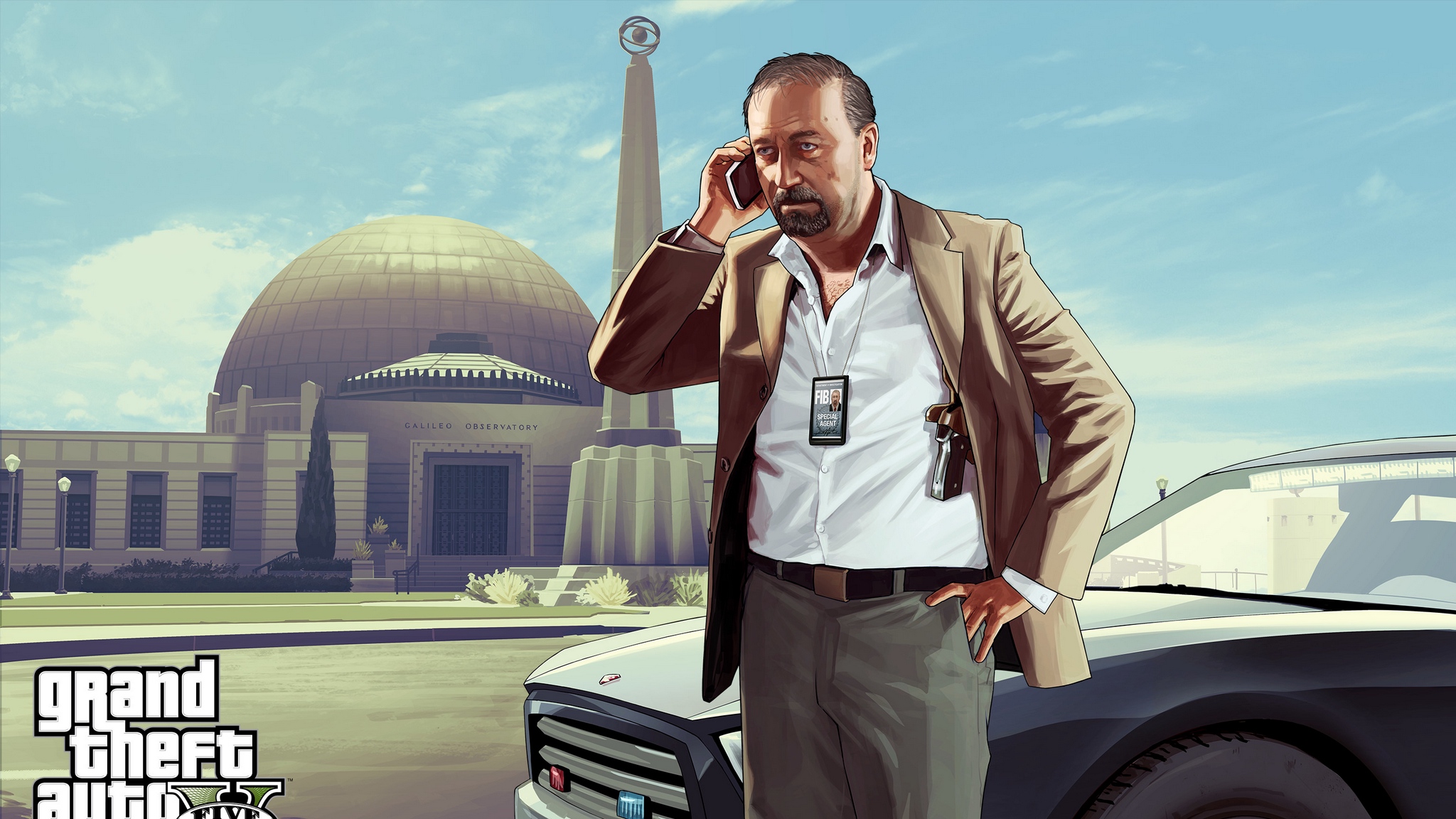 Wallpaper Grand Theft Auto V, Fbi, Dave, Observatory, - Davey Gta - HD Wallpaper 