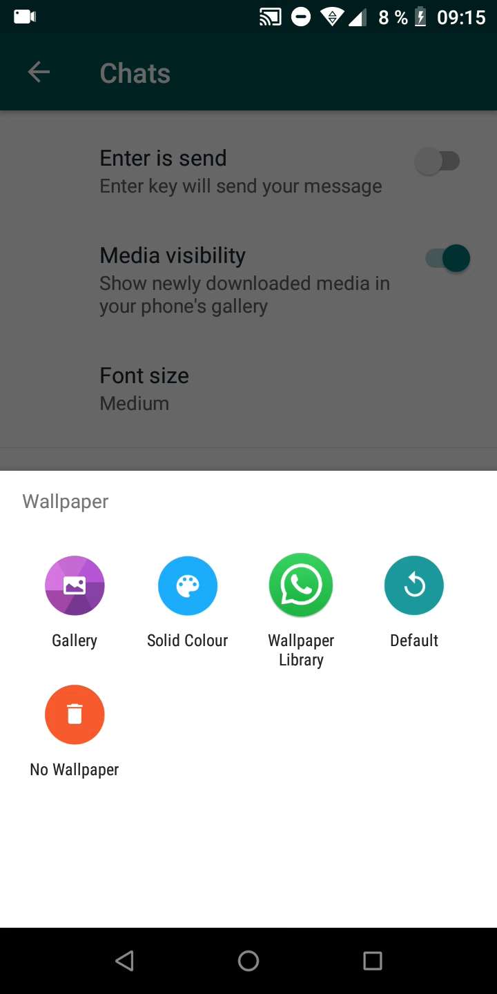 Choose An Option - Whatsapp - HD Wallpaper 